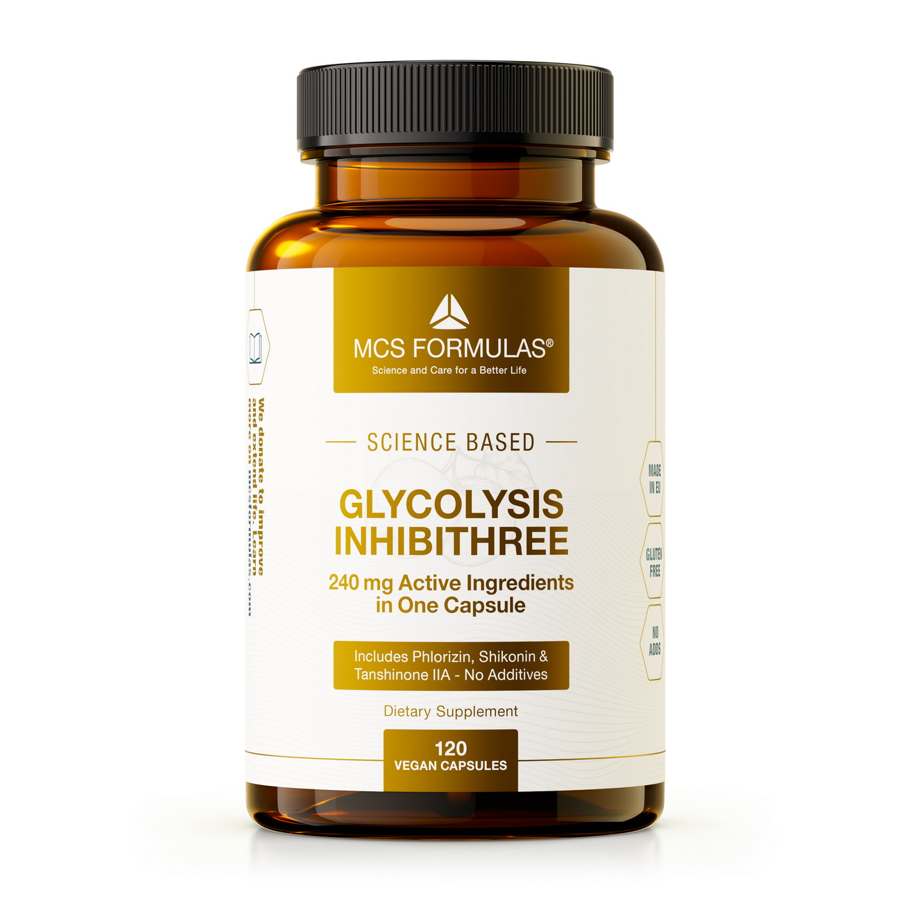 Glycolysis Inhibithree – 120 capsule